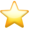 Yellow star on a black background.